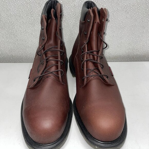 NEW RED WING Supersole 2.0 Safety Toe Work Boots – Men’s Size 14EE – Brown - Picture 8 of 9